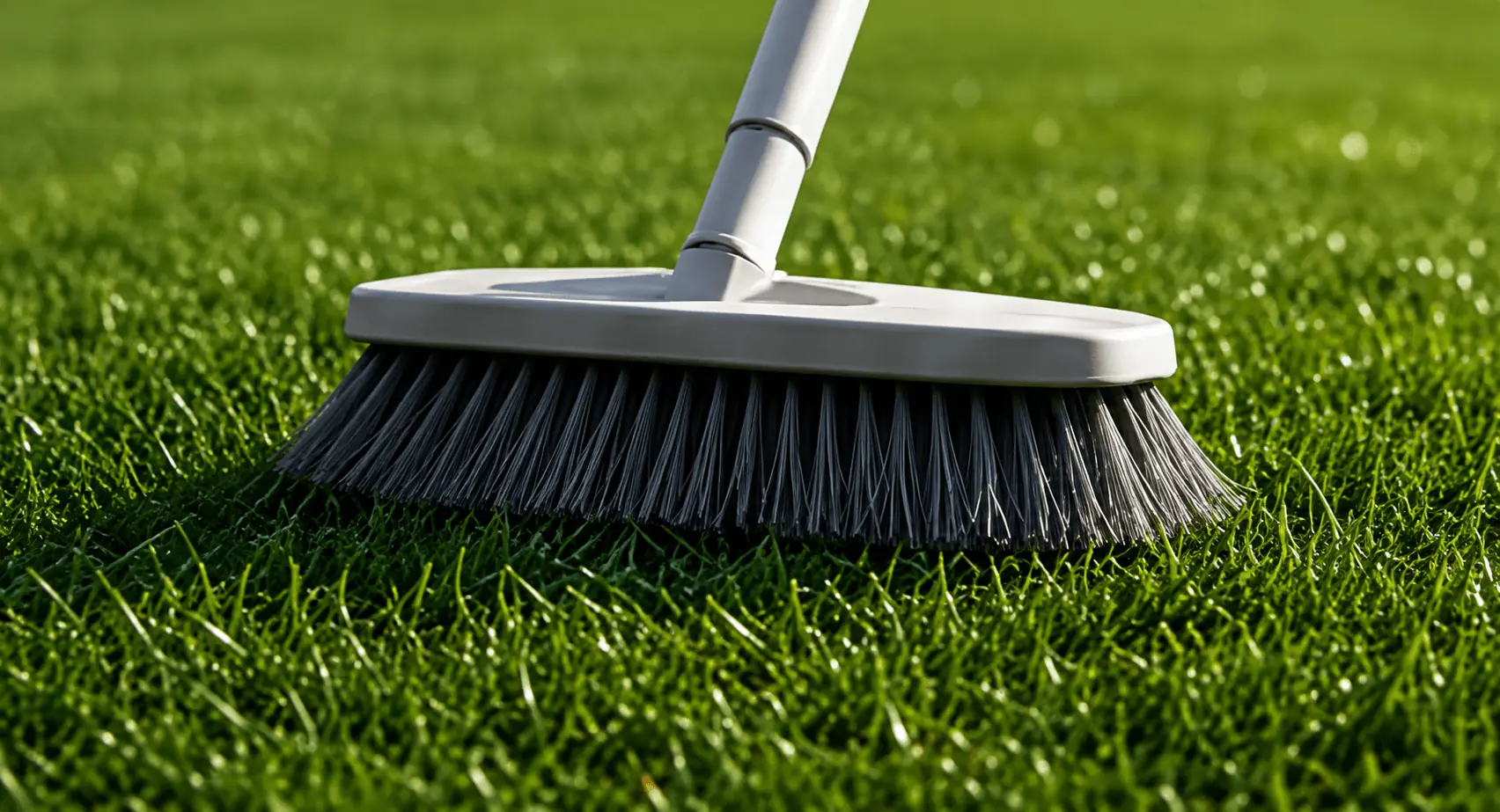 Turf Maintenance Brooming