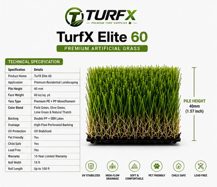 TurfX Elite 60 (Detail)