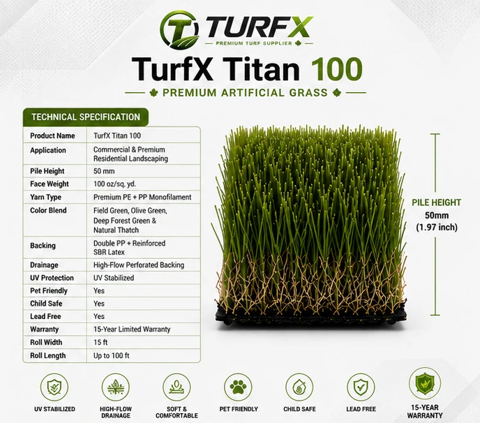 TurfX Titan 100 (Detail)