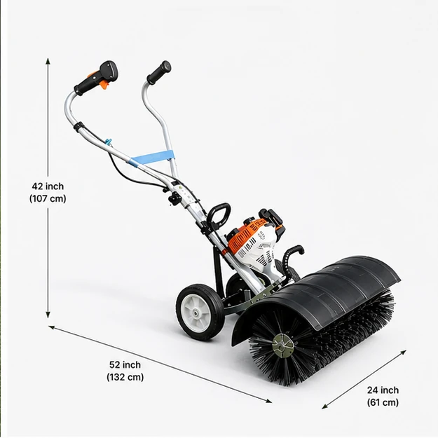 TURFX Power broom